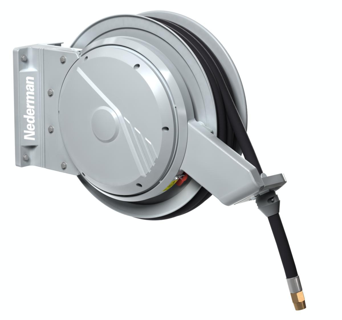 Slangupprullare Nederman 884 - SLANGUPPRULLARE NEDERMAN 884 LUFT/VATTEN 20M 1/2 " 15 BAR