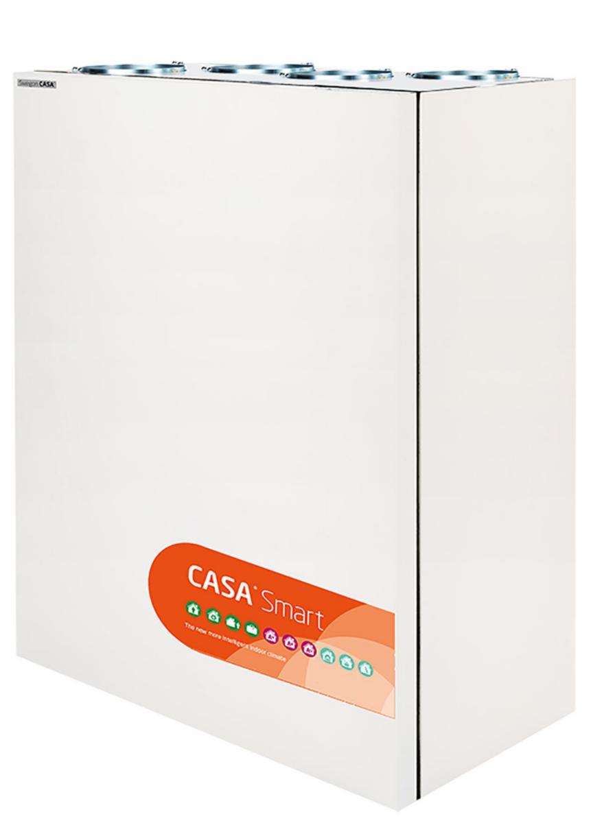 Värmeåtervinningsaggregat CASA R2 SMART RH, Swegon - AGGREGAT CASA R2 SMART R RH HÖGER 700W SWEGON