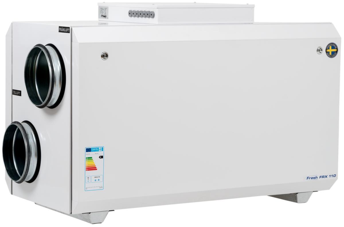 Värmeåtervinningsaggregat FRX110 S, Elbatteri, Fresh - AGGREGAT FRX110 SE ELBATTERI. FRESH
