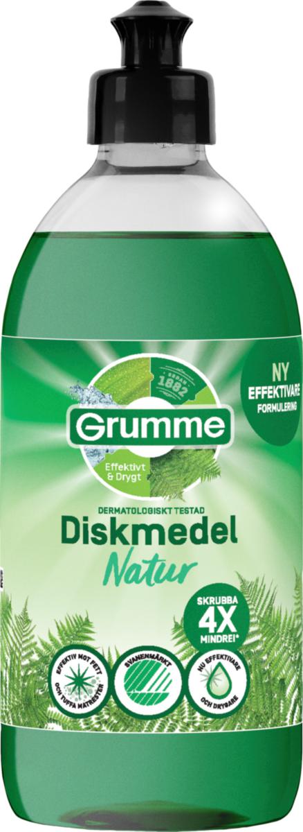 Diskmedel Grumme - DISKMEDEL GRUMME NATUR 500ML 
