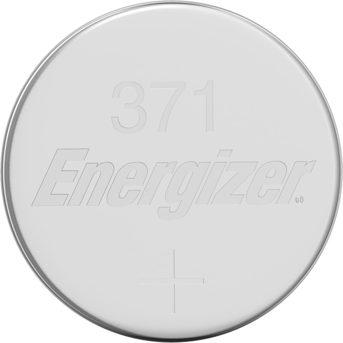 Batteri, knappcell, silveroxid, Energizer - BATTERI SILVEROXID 371/370 1P 1.55V ENERGIZER