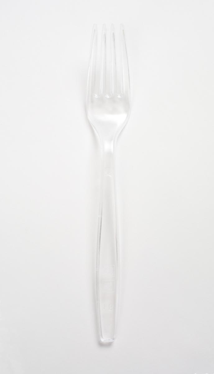Bestick, flergångs - GAFFEL FLERGÅNGS TRANSP 25/1000