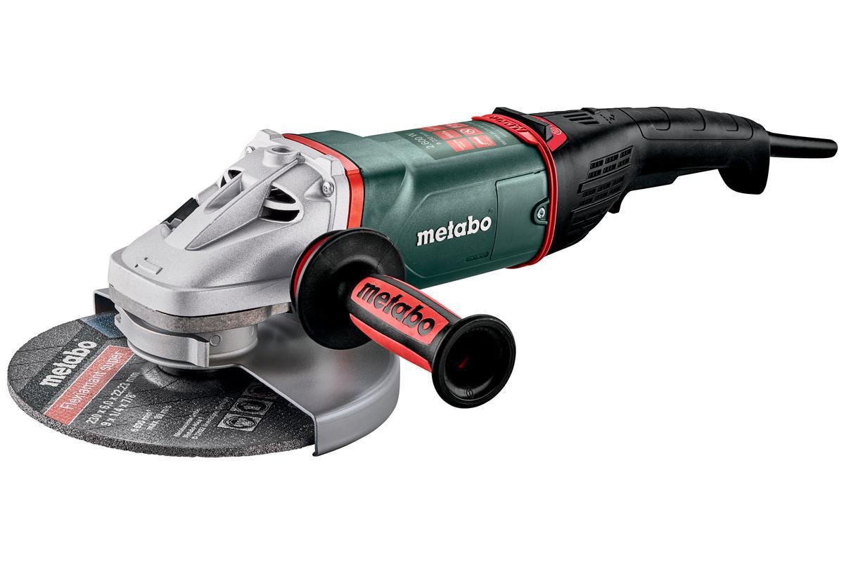 Vinkelslipmaskin Metabo WEPBA 26-230 MVT QUICK - VINKELSLIP METABO WEPBA 26-230 2600 W 230 MM MJUKSTART BROMS