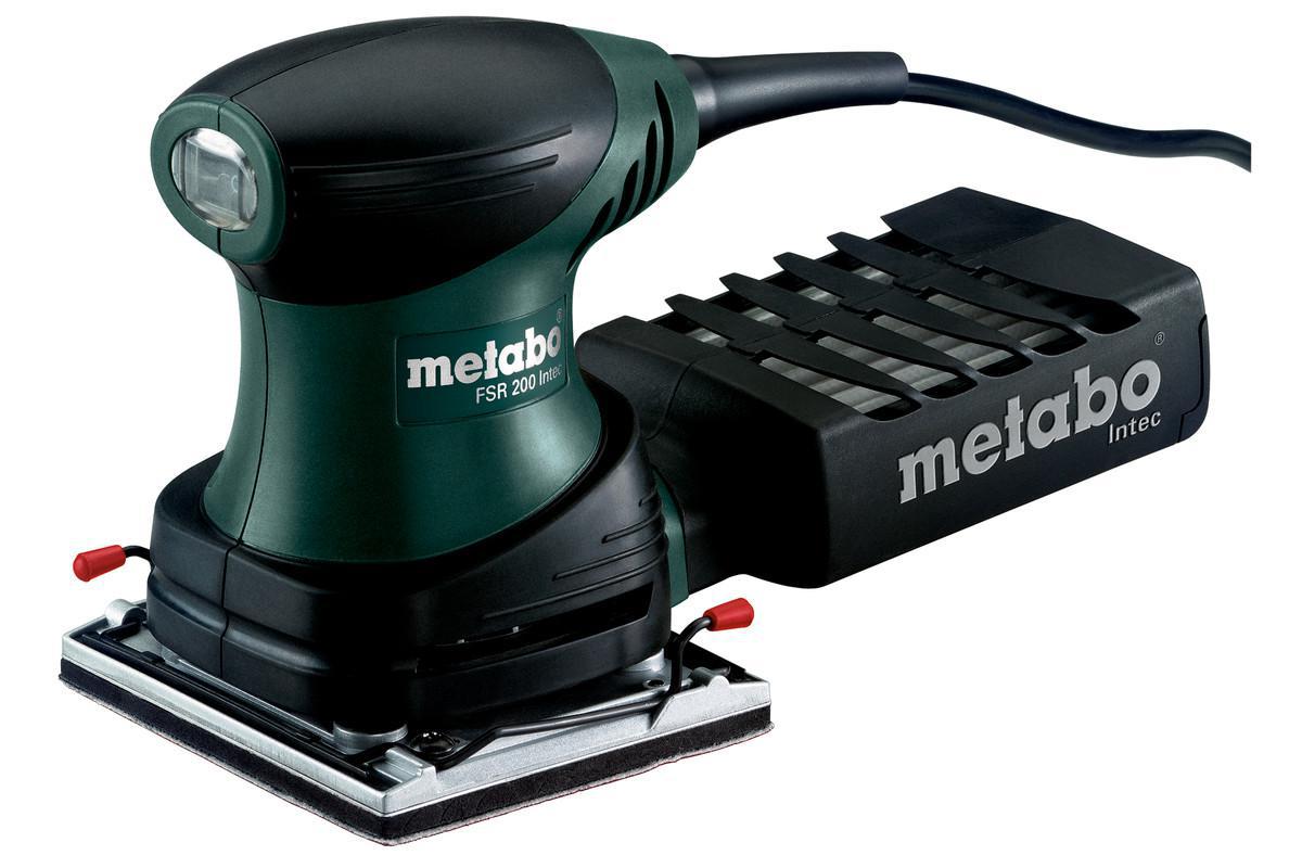 Planslipmaskin Metabo FSR 200 INTEC - PLANSLIP METABO FSR 200 INTEC 200 W SLIPPLATTA 114 X 102 MM