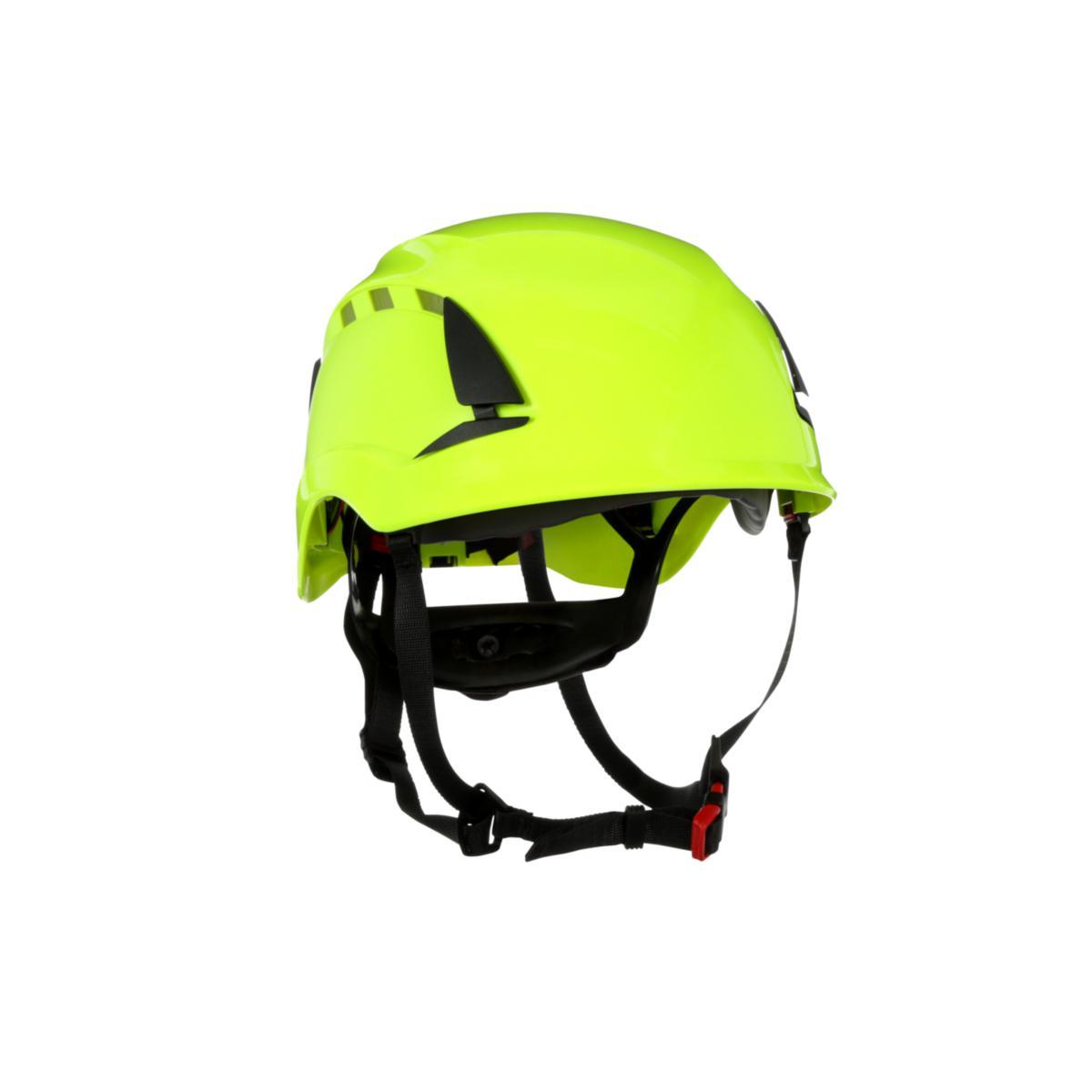 Skyddshjälm 3M Securefit X5000VE - SKYDDSHJÄLM 3M SEC.FIT X5000VE 1000V VENT IND+HÖG HÖJD HIVIZ
