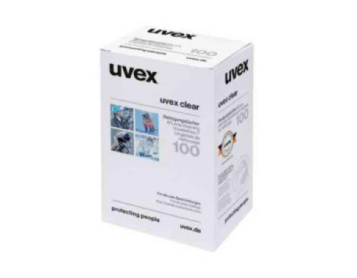 Rengöringsservett Uvex 9963 005 - RENGÖRINGSSERVETT UVEX 9963005 100ST/PKT