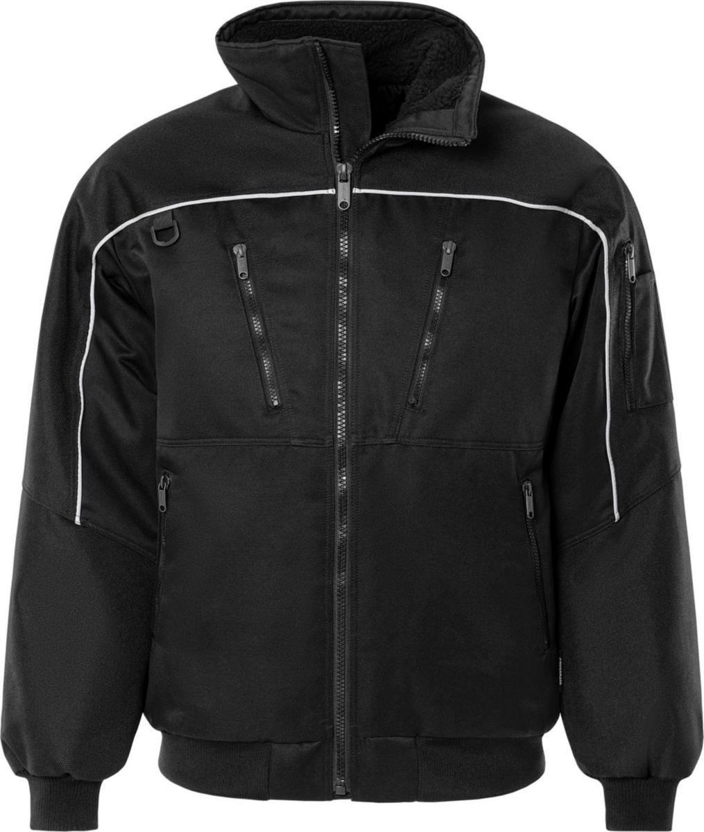 Vinterjacka Pilot Fristads 464 PP - PILOTJACKA FR 464 90 PP SVART STL L