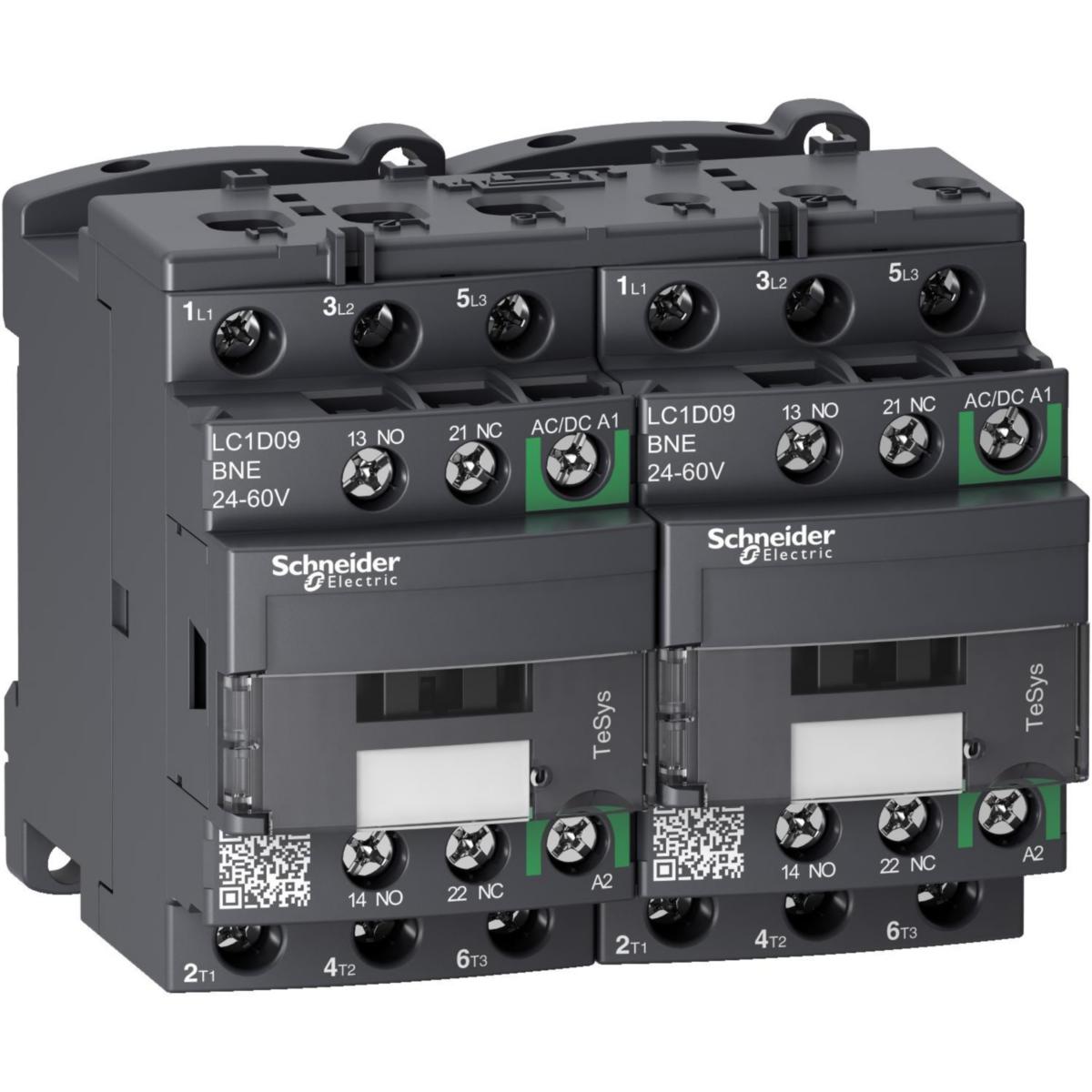 Fram/backkopplare 9-80 A TeSys Green - F/B-KOPPL 32A 100-250V AC DC LC2D32KUE
