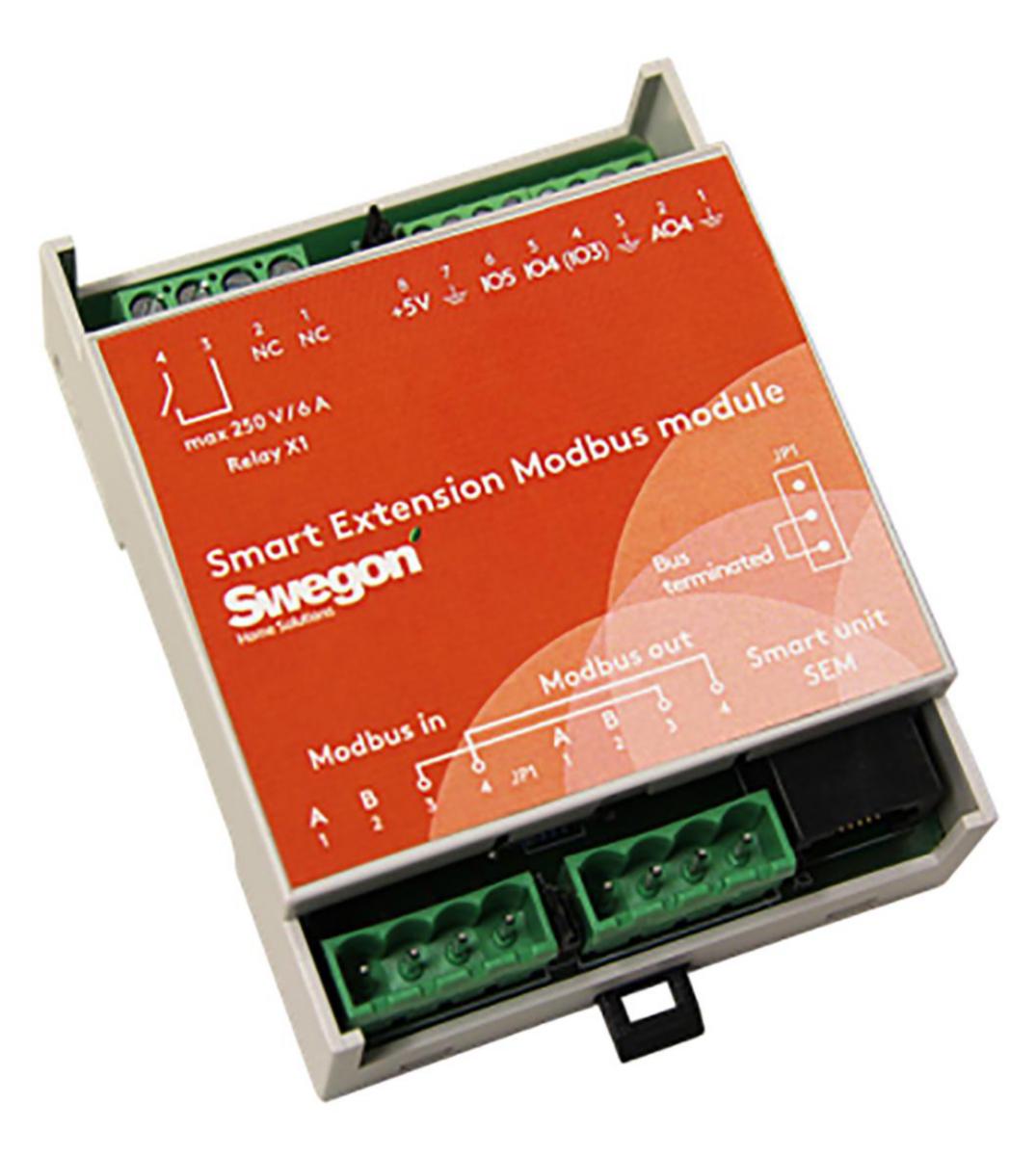 MODBUS SMART, Swegon - MODBUS  SMART AGGREGAT SEM SWEGON