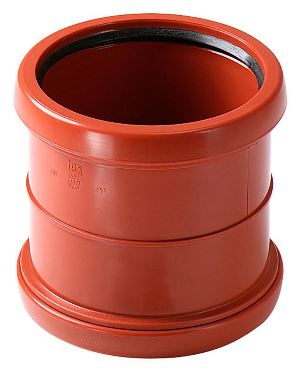 Dubbelmuff PP KZ - 400 PP MARK DUBBELMUFF KZ EN1852 PBB.5215