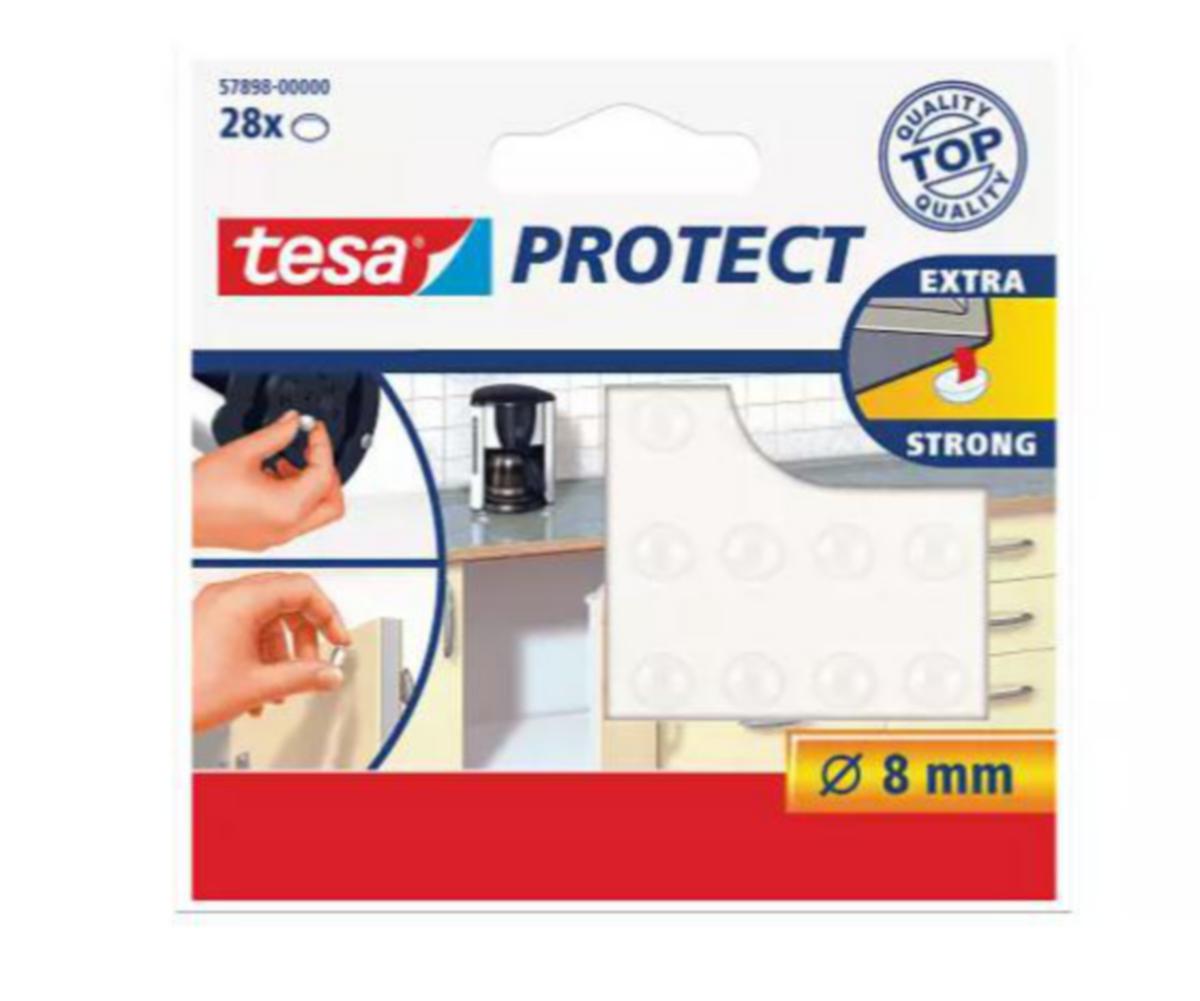 Ljuddämpare, Protect, Tesa - LJUDDÄMPANDE KUDDAR Ø8MM PROTECT TESA