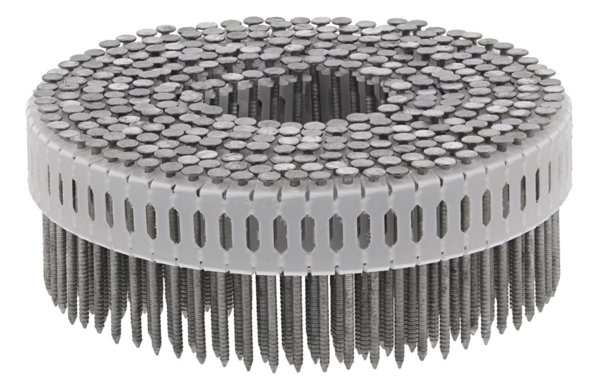 Varmförzinkad ringspik för CNP-verktyg. Utomhus serviceklass 3 - RINGSPIK VFZ IN-PLASTBAND 50X2.5MM 1950/FRP