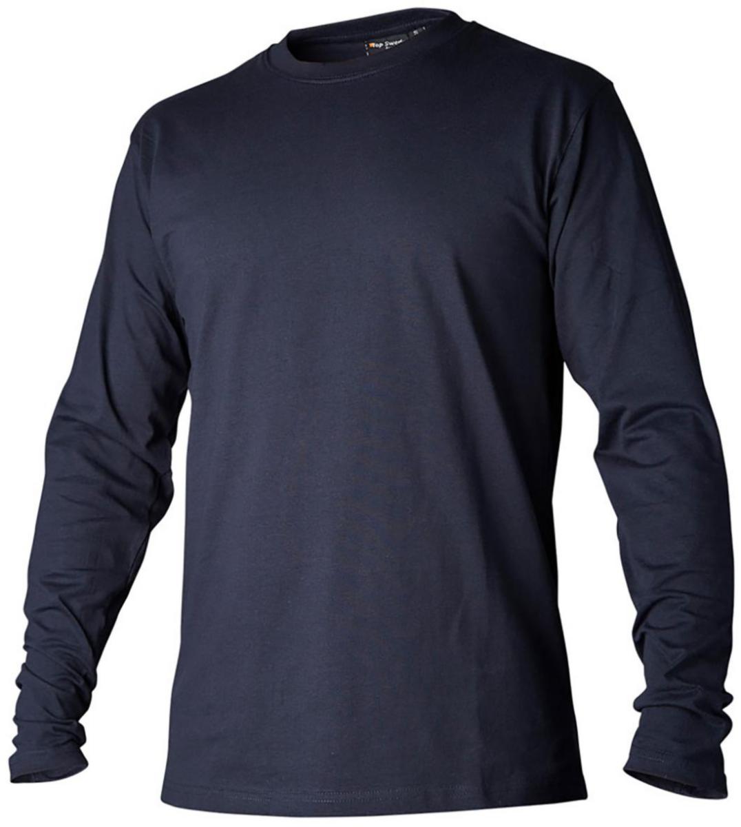 T-shirt Top Swede 138 - T-SHIRT TOPSWEDE 138012 LÅNG ÄRM MARIN L