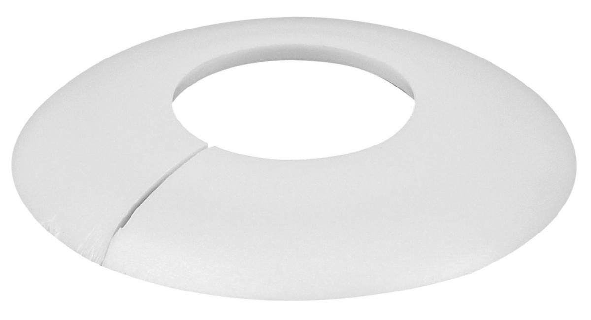 Täckbrickor Faluplast, vit delbar - TÄCKBRICKA 22MM DELBAR VIT FALUPLAST