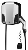 Laddbox 7.4kW, T2-fast kabel, DC-RCM, med mätare