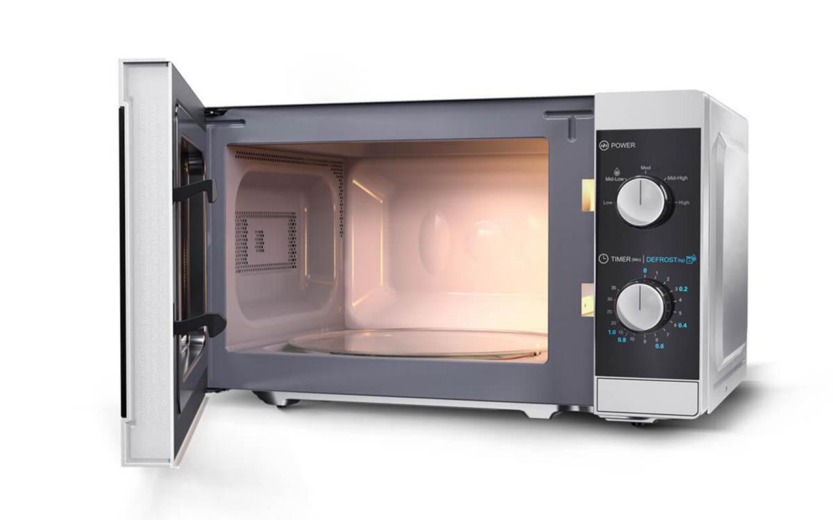 Mikrovågsugn, 800 W, 20 l - MIKROVÅGSUGN 20L 800W VIT YC-MS01E-W SHARP