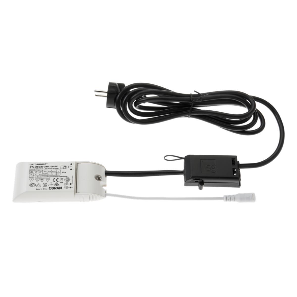 Driverkit sense - DRIVERKIT SENSE 700MA/3000LM BAKKANTSSTYRD IP20 KLII