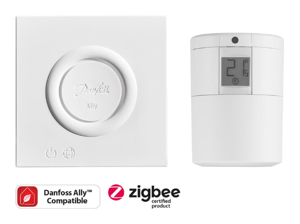 Gateway och radiatortermostat, Ally™ startpaket, Danfoss - GATEWAY+RADIATORTERMOSTAT ALLY STARTER PACK