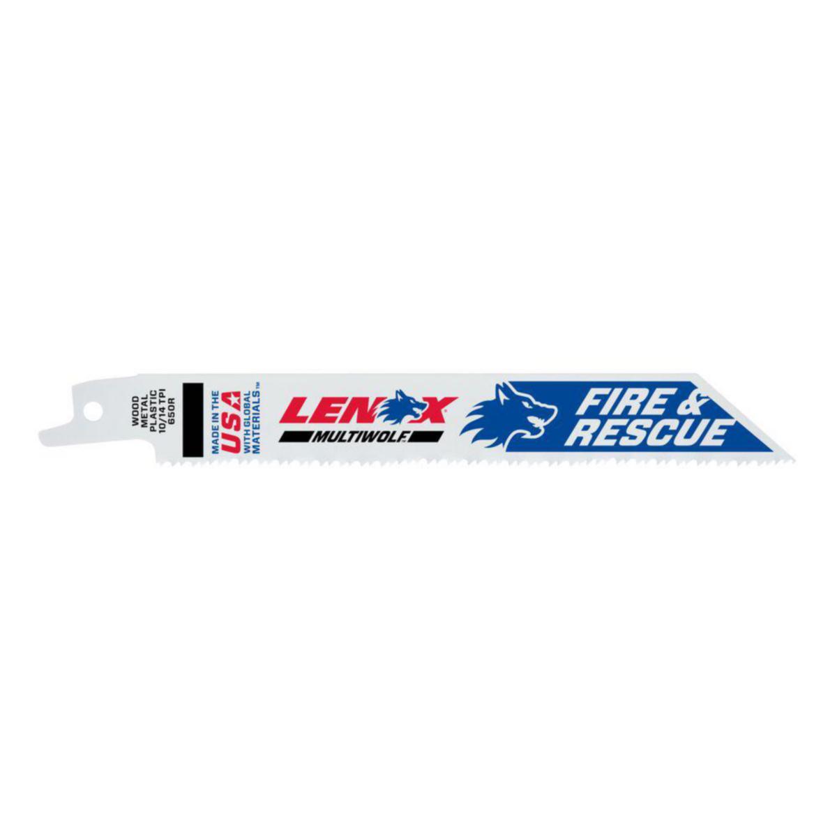 Tigersågblad Lenox 650R/850R - TIGERSÅGBLAD LENOX 650R F&R 150MM-10/14T 5-PACK