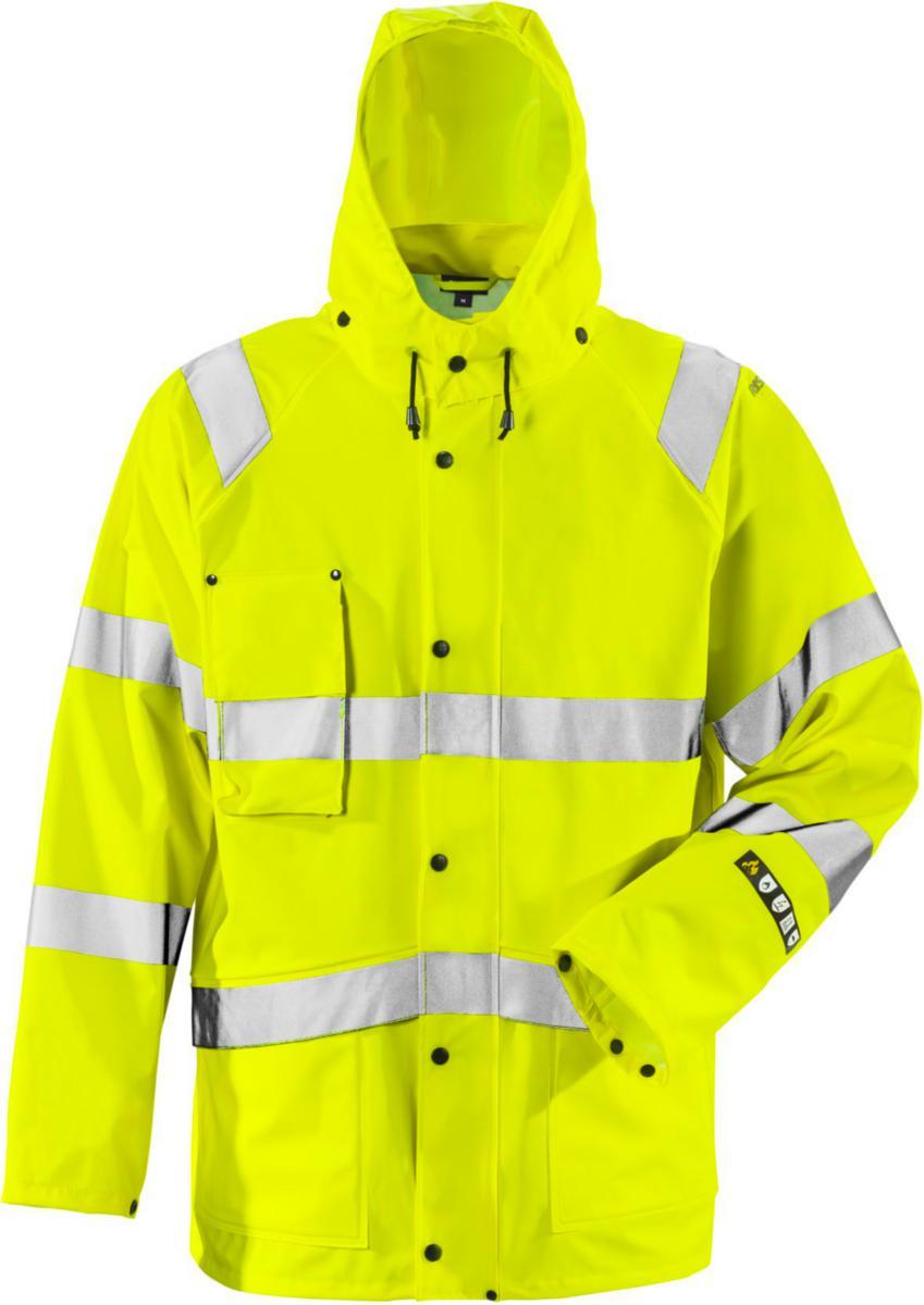 Regnjacka Fristads 4845 RSHF - REGNJACKA FK 4845 RSHF GUL FLAM/VARSEL KL3 STL XXL