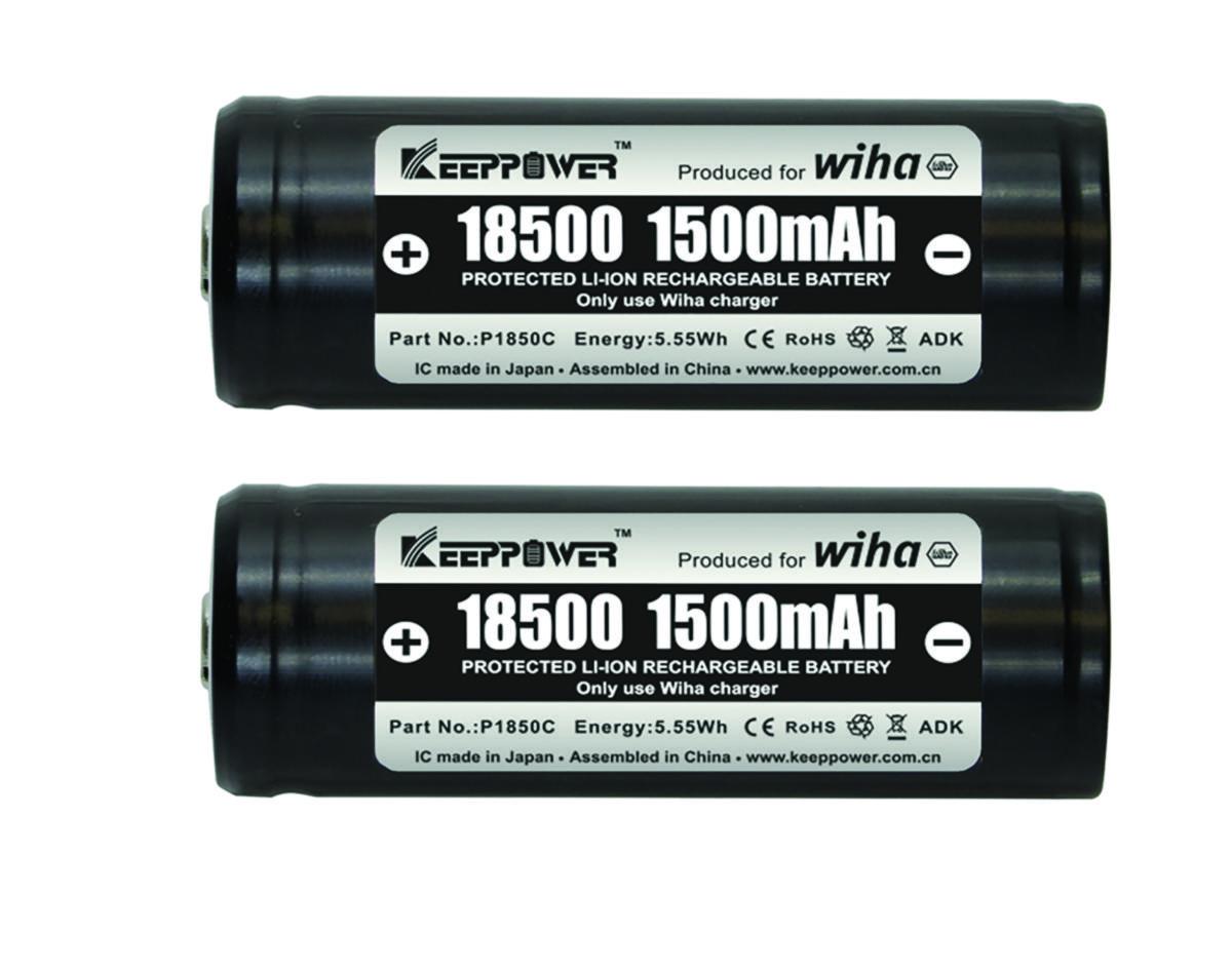 Batteri till Wiha SpeedE - BATTERI WIHA LADDBART 2-PACK 18500 LI-ION FÖR SPEEDE