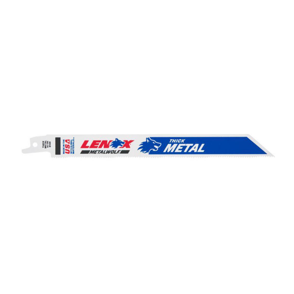 Tigersågblad Lenox 814R - TIGERSÅGBLAD LENOX 814R 200MM-14T BIM 5-PACK