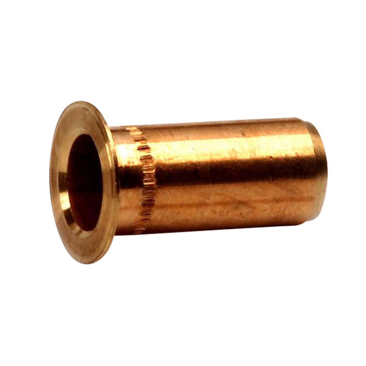 Stödhylsa för Pex-rör, Vatette - VA 603393 STÖDHYLSA PEX 15X2,5 AV AVZ-HÄ MÄSSING MED RILLOR
