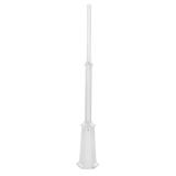 Teleskopstolpe med inspektionslucka, 1.2 - 2.2 m, Norlys