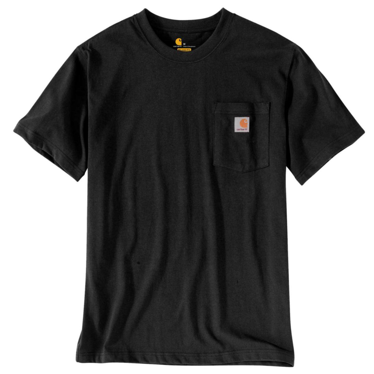 T-shirt Carhartt 103296 - T-SHIRT CARHARTT 103296001 K87 SVART STL S