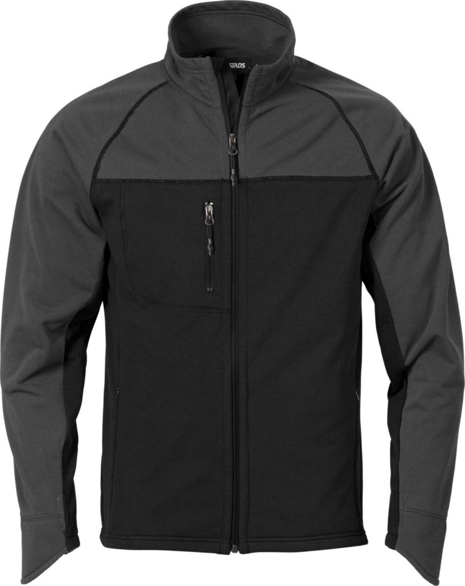 Fleecejacka Fristads 1475 - FLEECEJACKA CODE 1475 SVART STL L