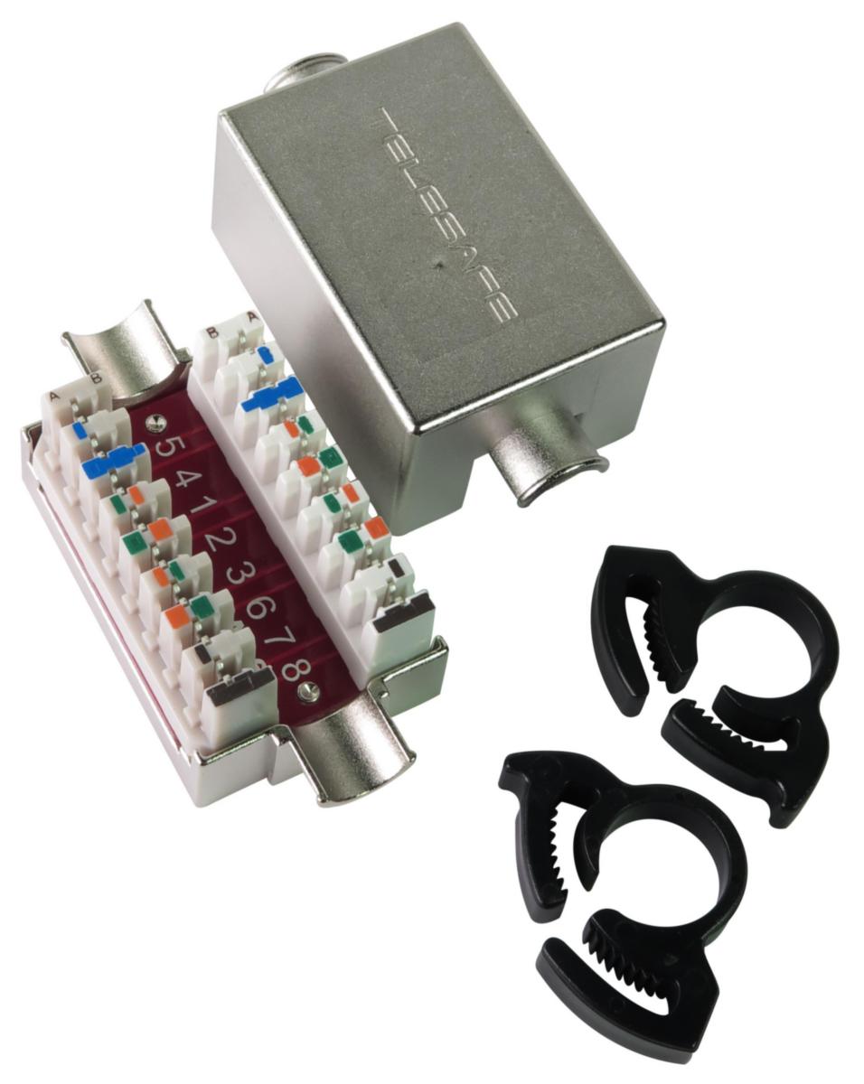 Skarvbox (splice box) TS5732-100 - SKARVBOX UTP/STP 4-PAR TS5732-100-10    TCS     20419