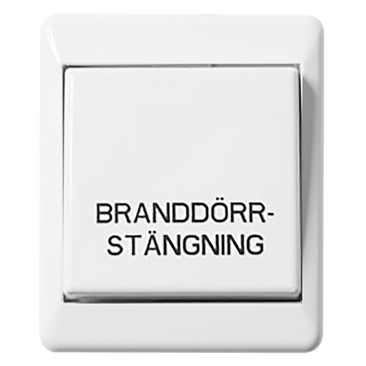 Tryckknapp för branddörrstängning utvändig, Elko - BRANDDÖRRSTÄNGNING RS UTP RV EKO07458