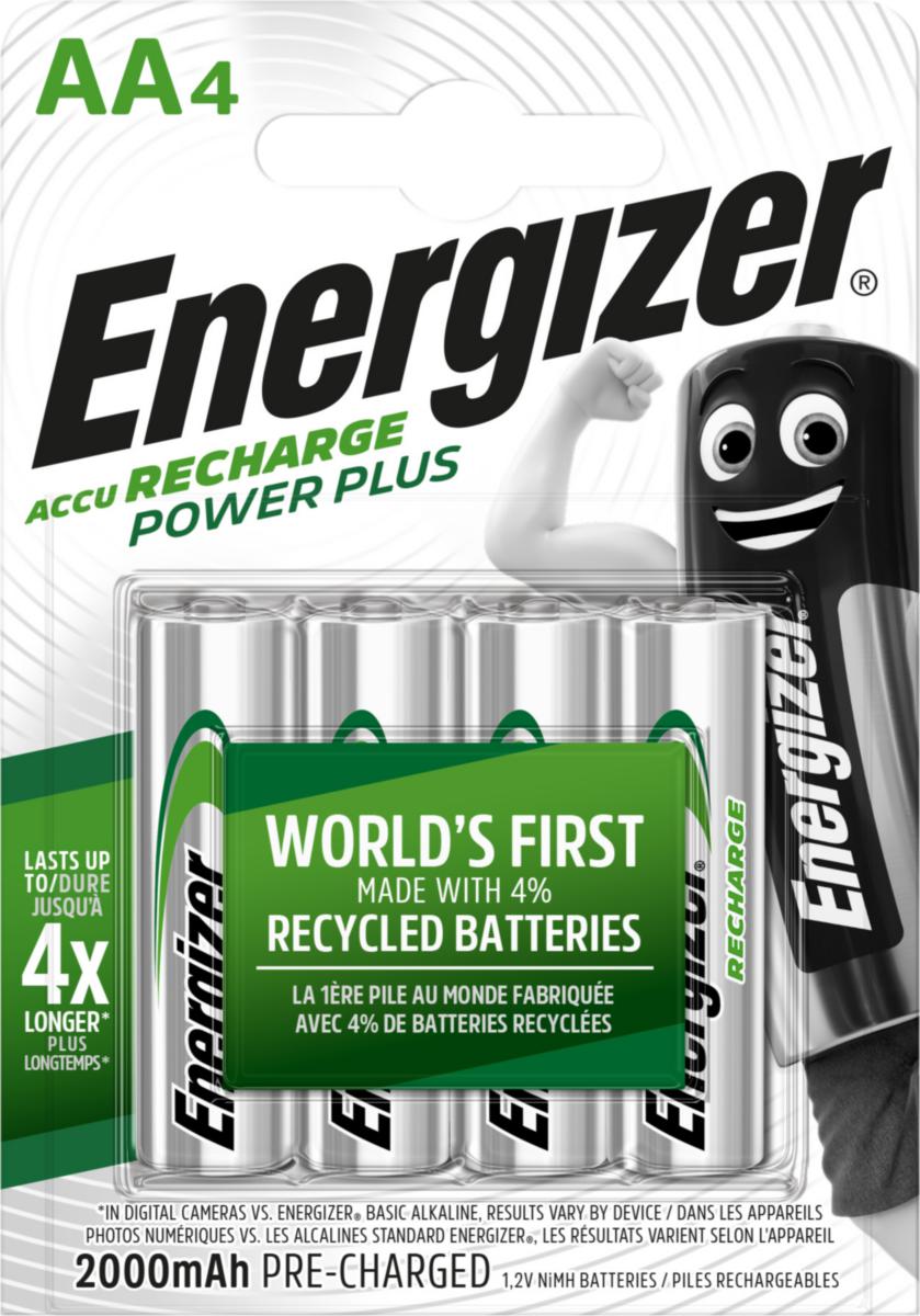 Laddbara batterier ECO, 4-pack - BATTERI RECH NH15 2000ECO FSB4 2000MAH LADDBAR AA BATTERI