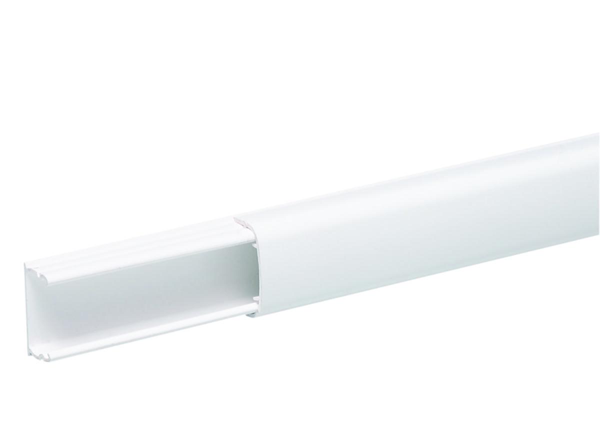 Minikanal Optiline 1220, Schneider-Electric - MINIKANAL 12X20 PVC VIT RAL 9003