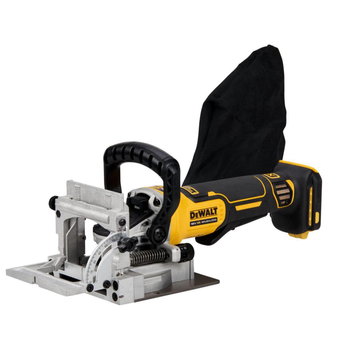 Lamellfräs DEWALT DCW682N SOLO - LAMELLFRÄS DEWALT DCW682N-XJ 18V XR, SOLO