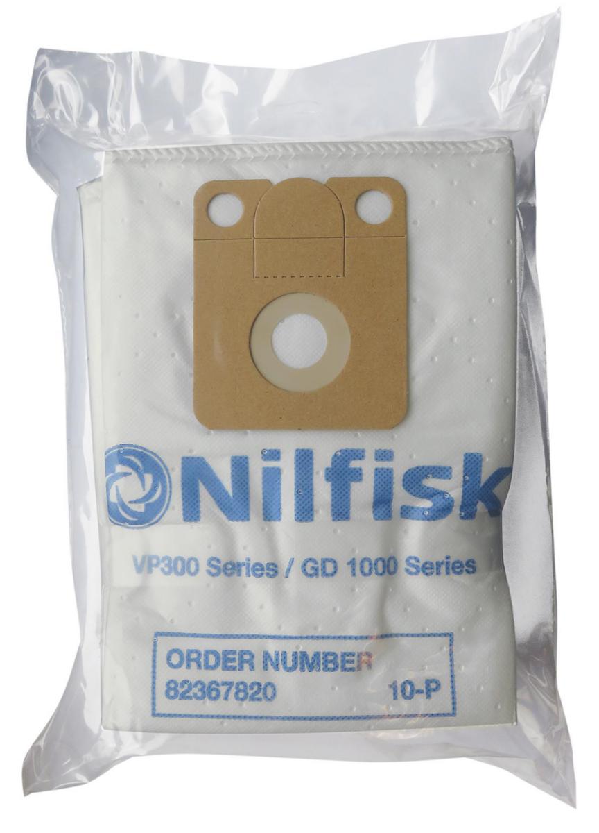 Dammsugarpåse Nilfisk VP300 - DAMMSUGARPÅSE NILFISK VP300 FILTERPÅSE SYNTET 10 ST