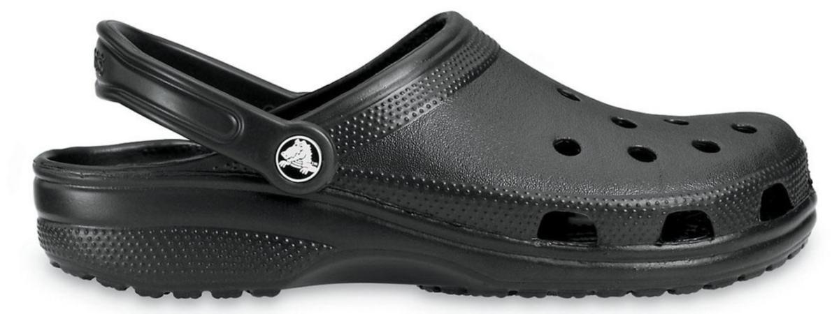 Yrkestoffel Crocs Classic - TOFFEL CROCS CLASSIC FOPPA SVART STL 36-37