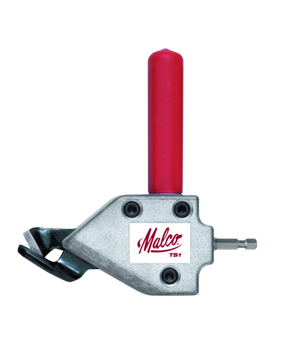 Plåtsaxtillsats Malco TS1-EV - PLÅTSAXTILLSATS MALCO TS1-EV TURBO-SHEAR KAPACITET MAX1.0MM