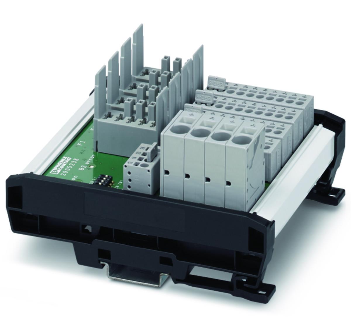 Elektronisk säkring CB - 4-KANALIG SÄKRINGSOCK TMC+EL CBB 04 2XRC-PT
