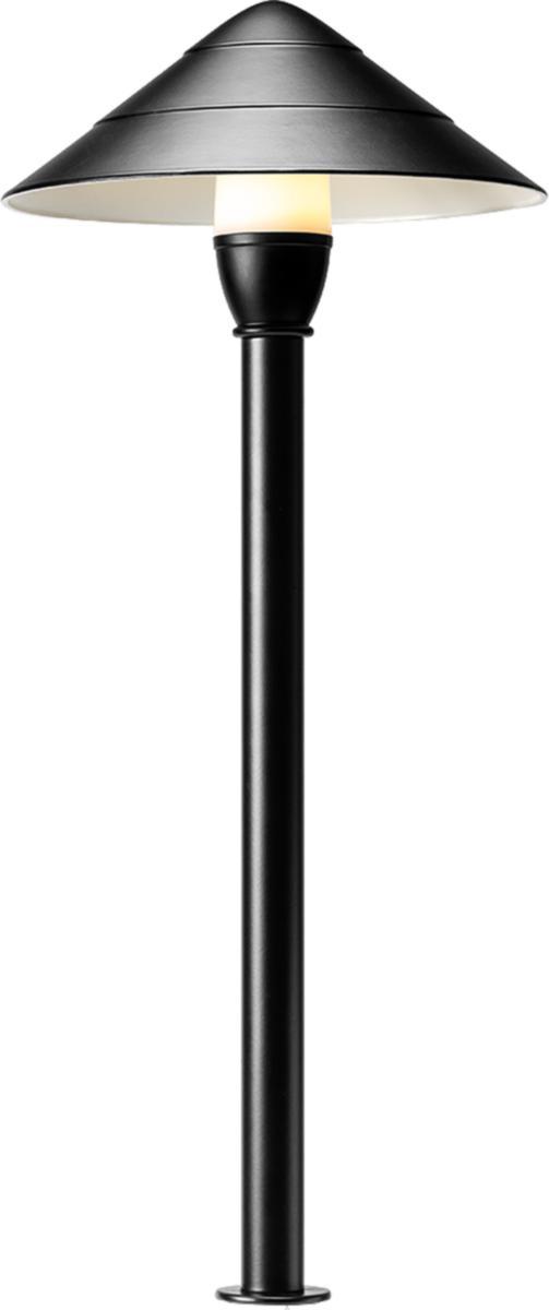 Trädgårdsbelysning LED, pollare, Ceto - TRÄDGÅRDSBELYSNING CETO LED STOLPE H 440 MM 12V 2W GARDENL