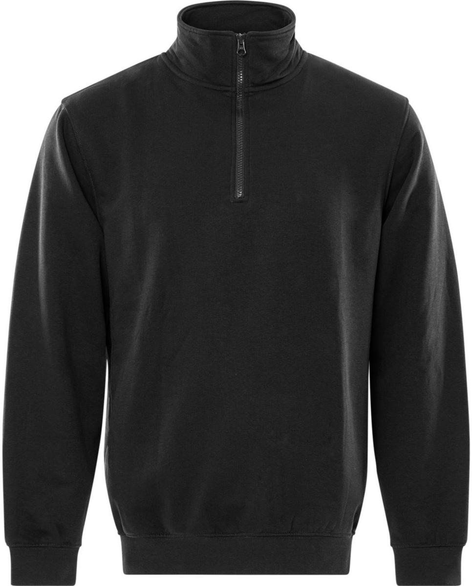 Sweatshirt Fristads 1737 SWB - SWEATSHIRT CODE-1737 SVART DRAGKEDJA STL M