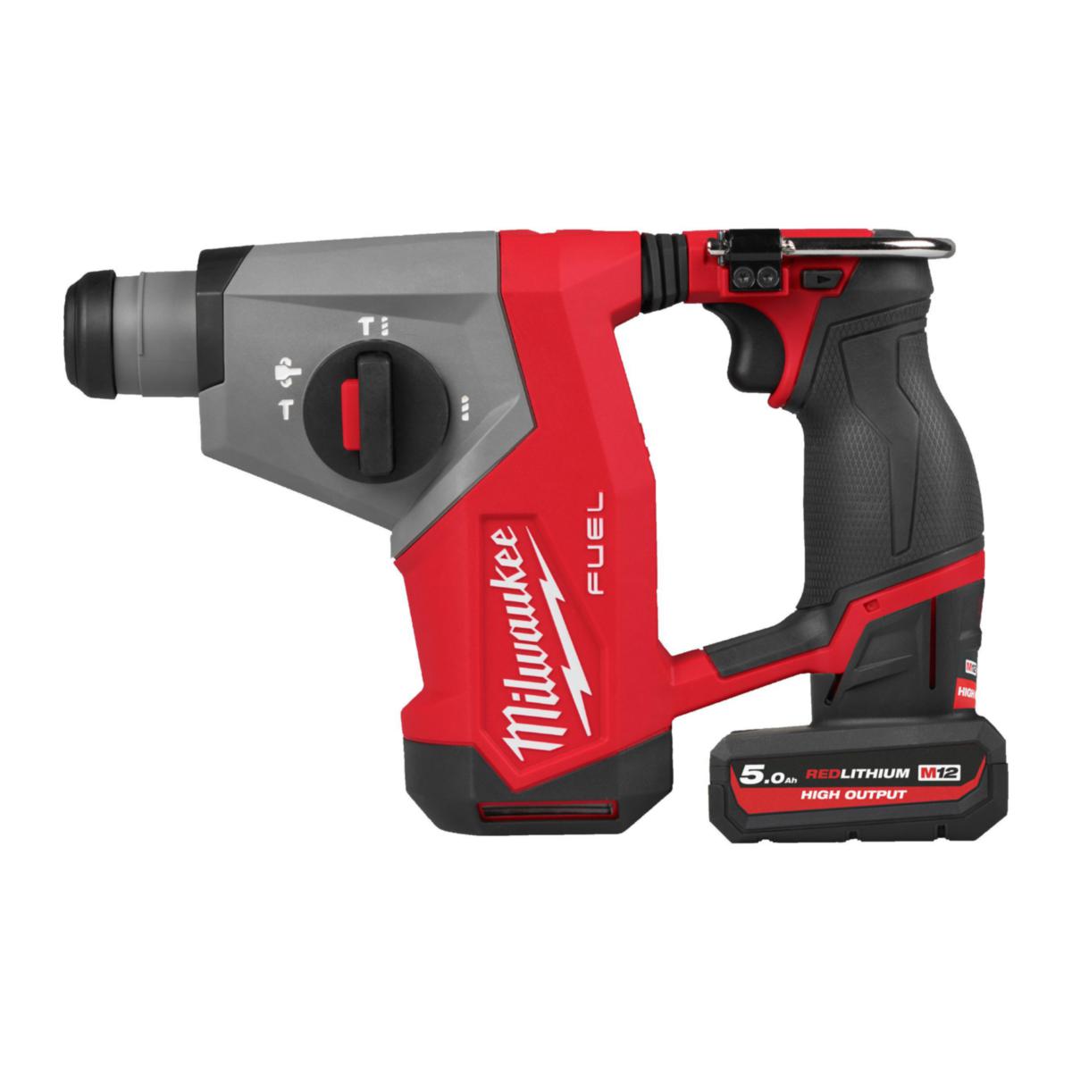 Borrhammare Milwaukee M12 FHAC16-502X - BORRHAMMARE MILWAUKEE M12 FHAC16-502X, 2X5AH + LADDARE