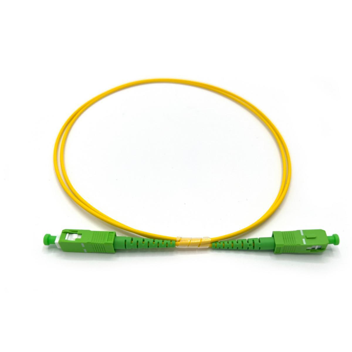Fiberkablage SM Simplex SC/APC-SC/APC OS2 9/125 - KABL 1XSC-SC APC SM 3M GUL 41E-S1-SC-SC-03A