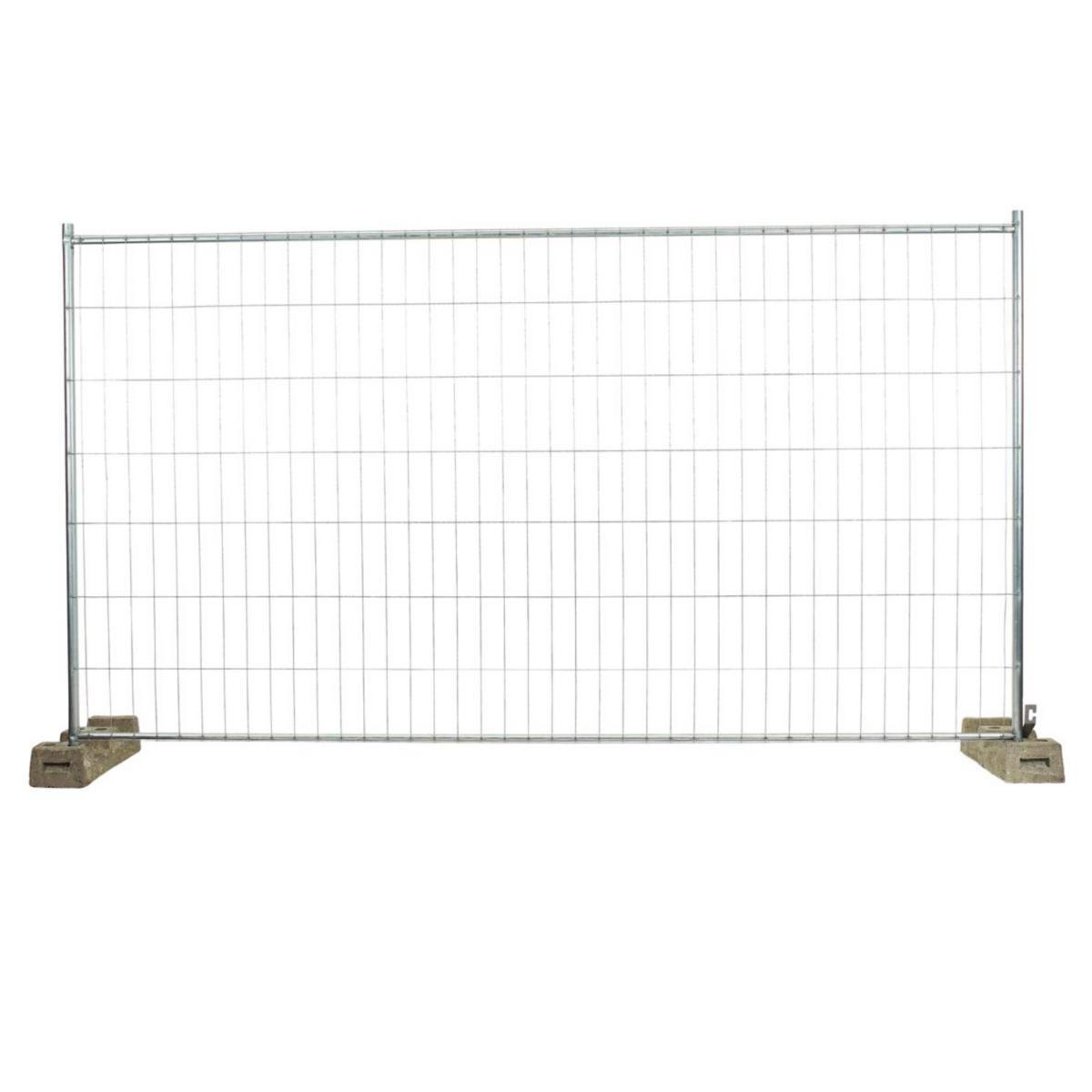 Byggstängsel, standard - BYGGSTÄNGSEL 2000X3500MM MOBILA RAMAR