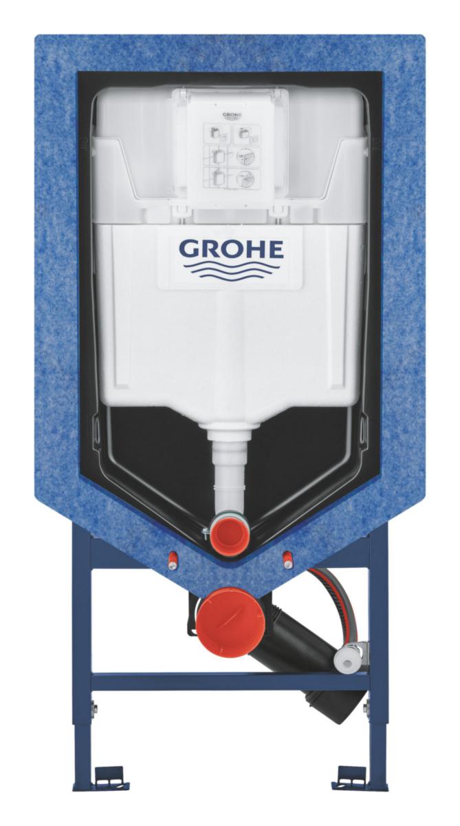 WC-fixtur Rapid SL, Grohe - GROHE RAPID SL WC-FIXTUR LÄCKAGE BOX, 39062001