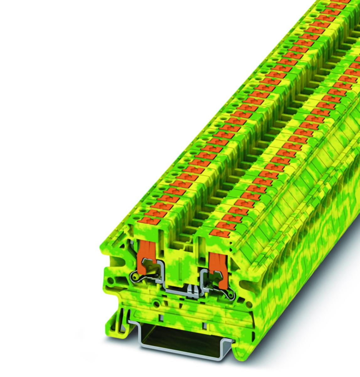 Skyddsledarplint PTV - SKYDDSL.PL VERT 2.5MM2 2ANS PTV 2.5-PE