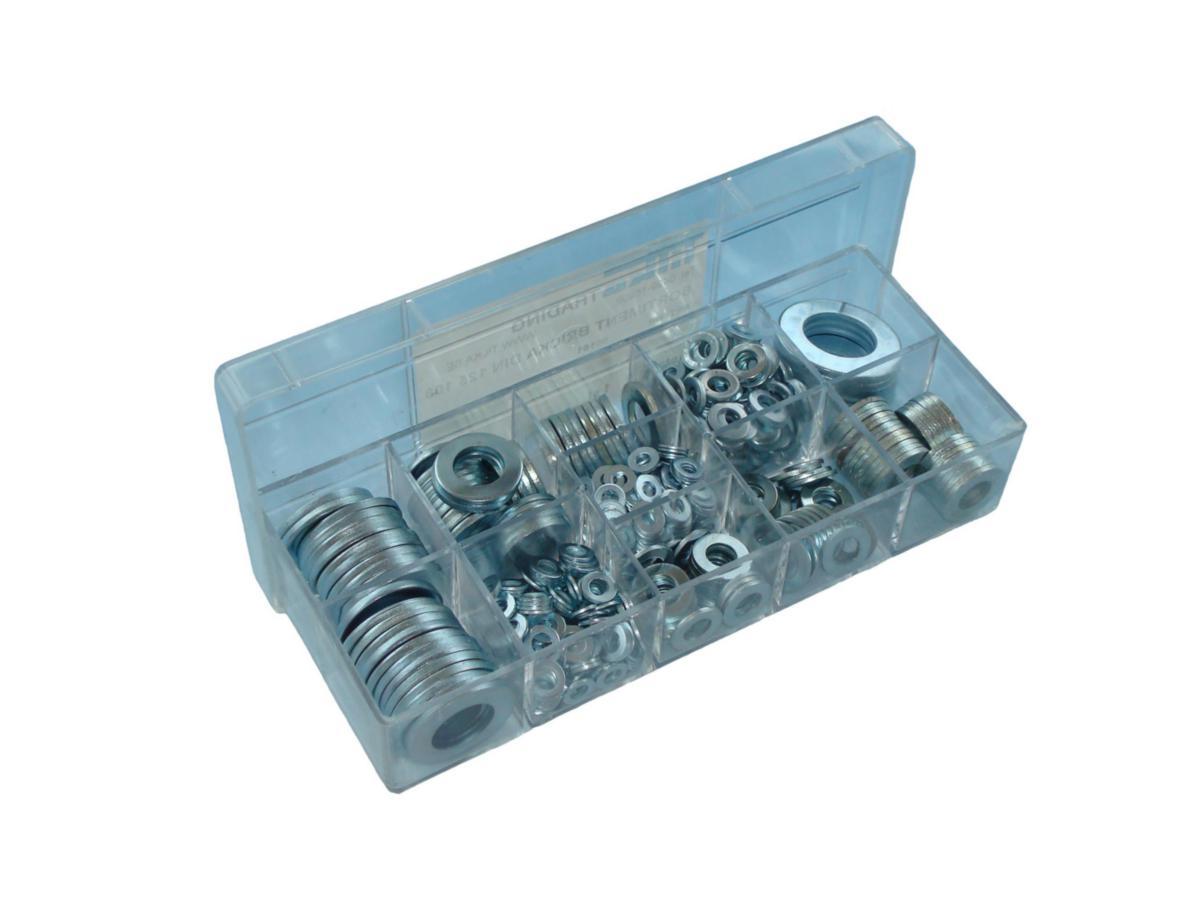 Bricksortiment blankförzinkad - BRICKSORTIMENT DIN 125A HV 140 DIMENSION 4,3-21