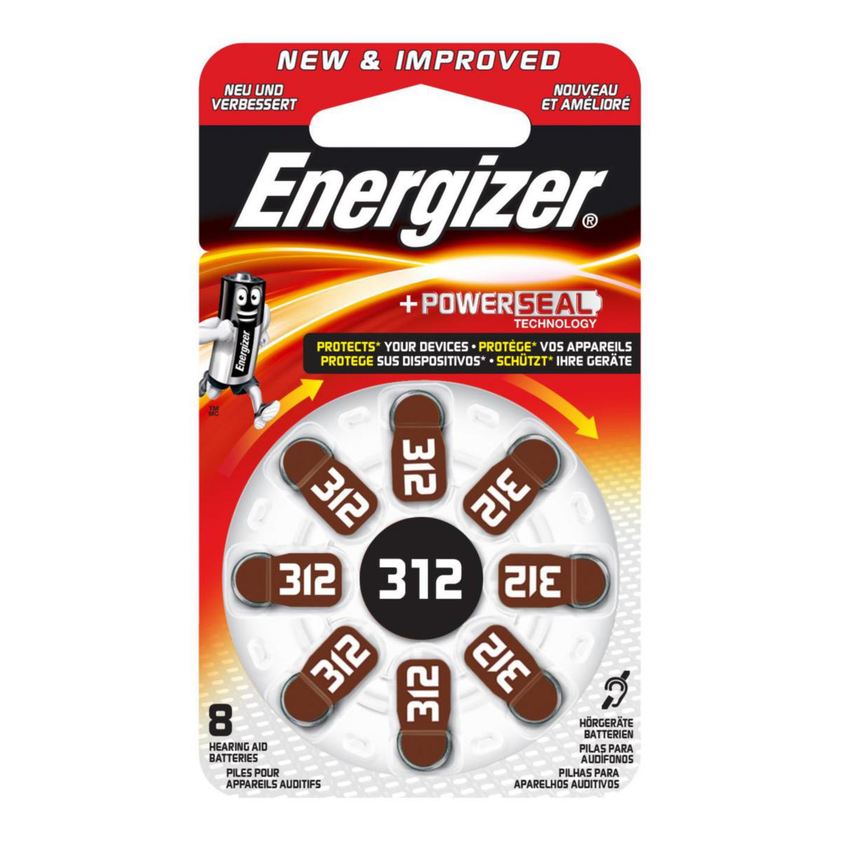 Knappcellsbatteri, Zinc Air, TL8 - BATTERI ZINC AIR 312 TL8