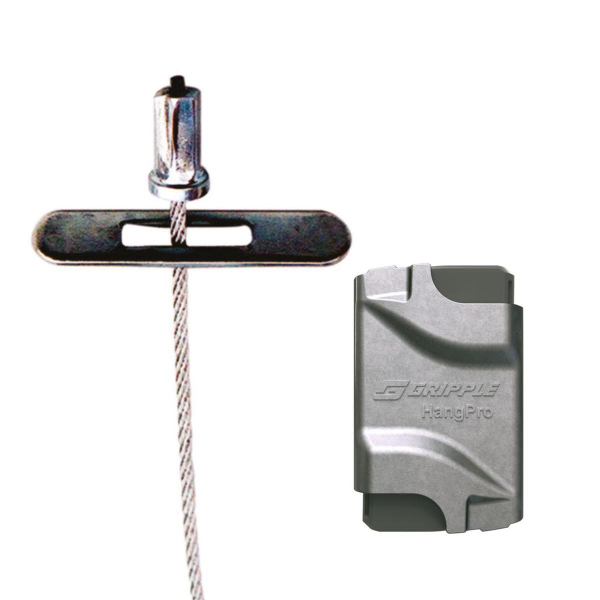 Wireupphäng Gripple med toggle/plåtfäste HP2 - VAJER TOGGLE 2MM X 3M 55KG HP2-TG-3M