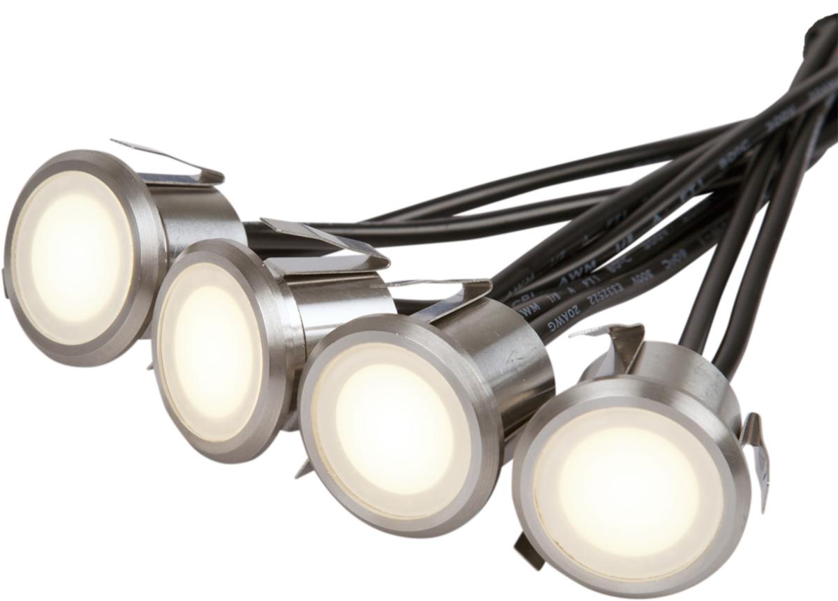 Altanarmatur LED Decklight Garden Kit, Hide-a-Lite - MARKARM LED 0.5W 3'K 5LM RS 4P DECKLIGHT GARDEN KIT